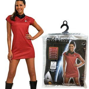 😍Rubie's Costume Star Trek Into Darkness Secret Wishes Deluxe Uhura Dress XS😍